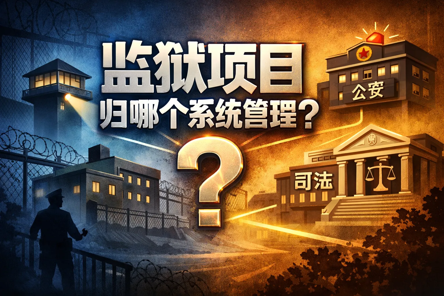 监狱项目归哪个系统管理