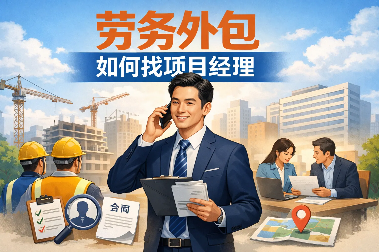 劳务外包如何找项目经理