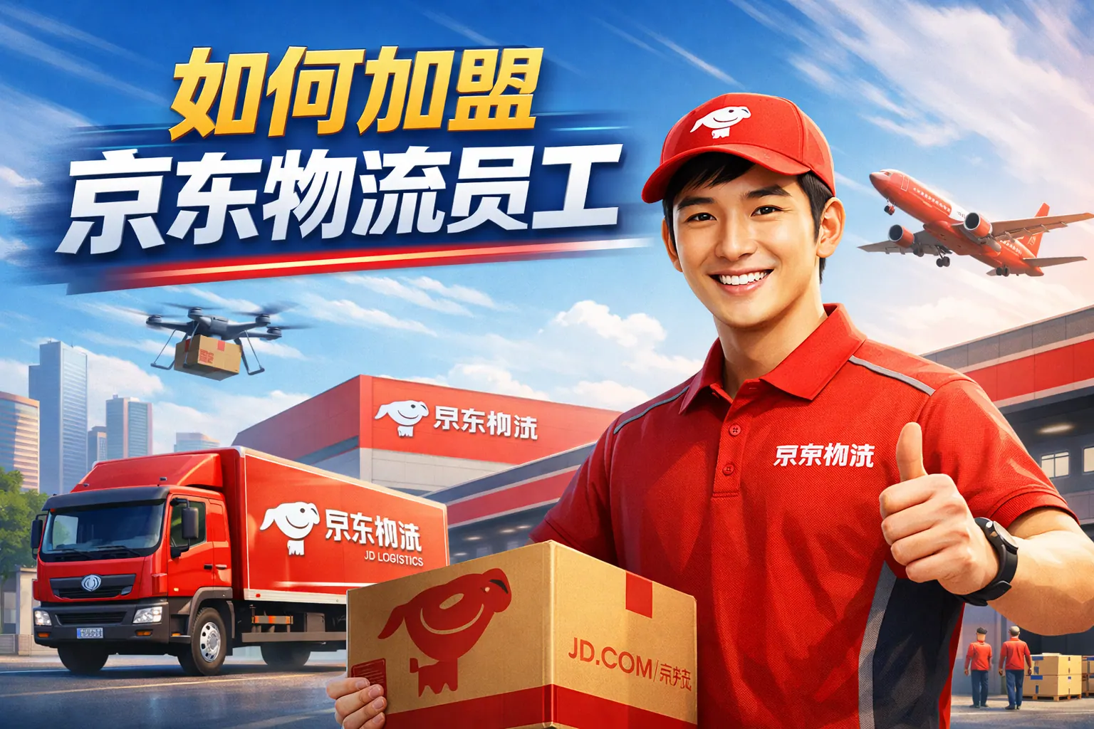 如何加盟京东物流员工