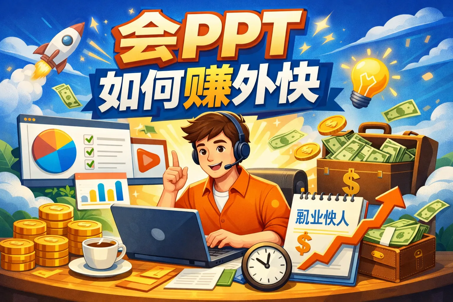 会ppt如何赚外快