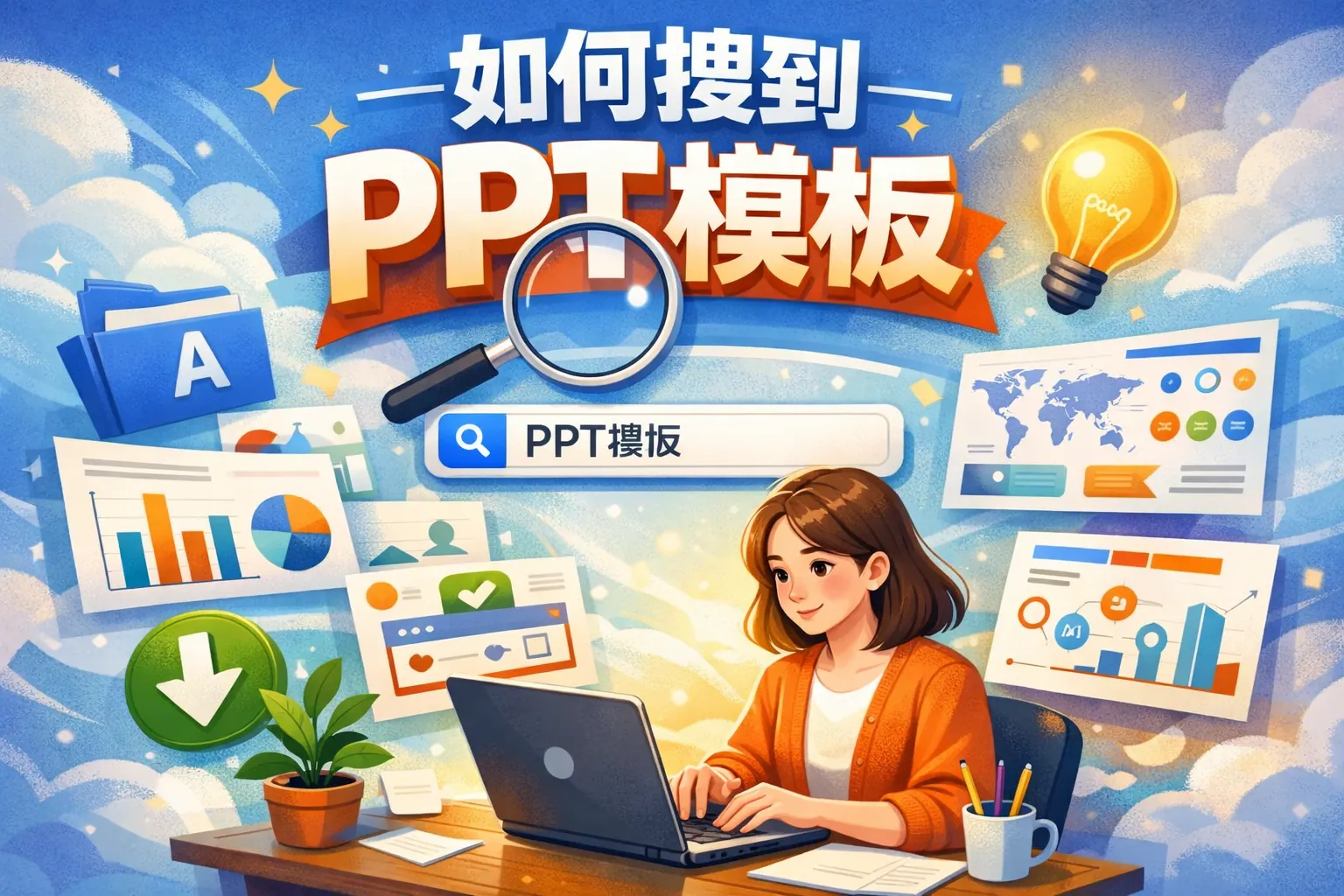 如何搜到ppt模板