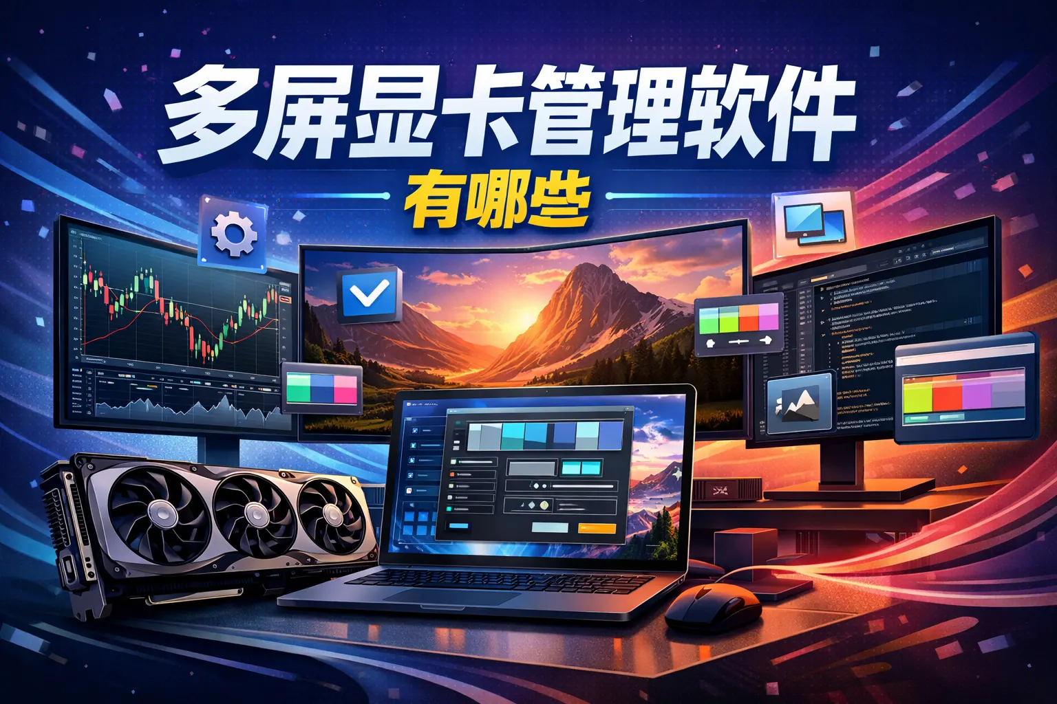 多屏显卡管理软件有哪些