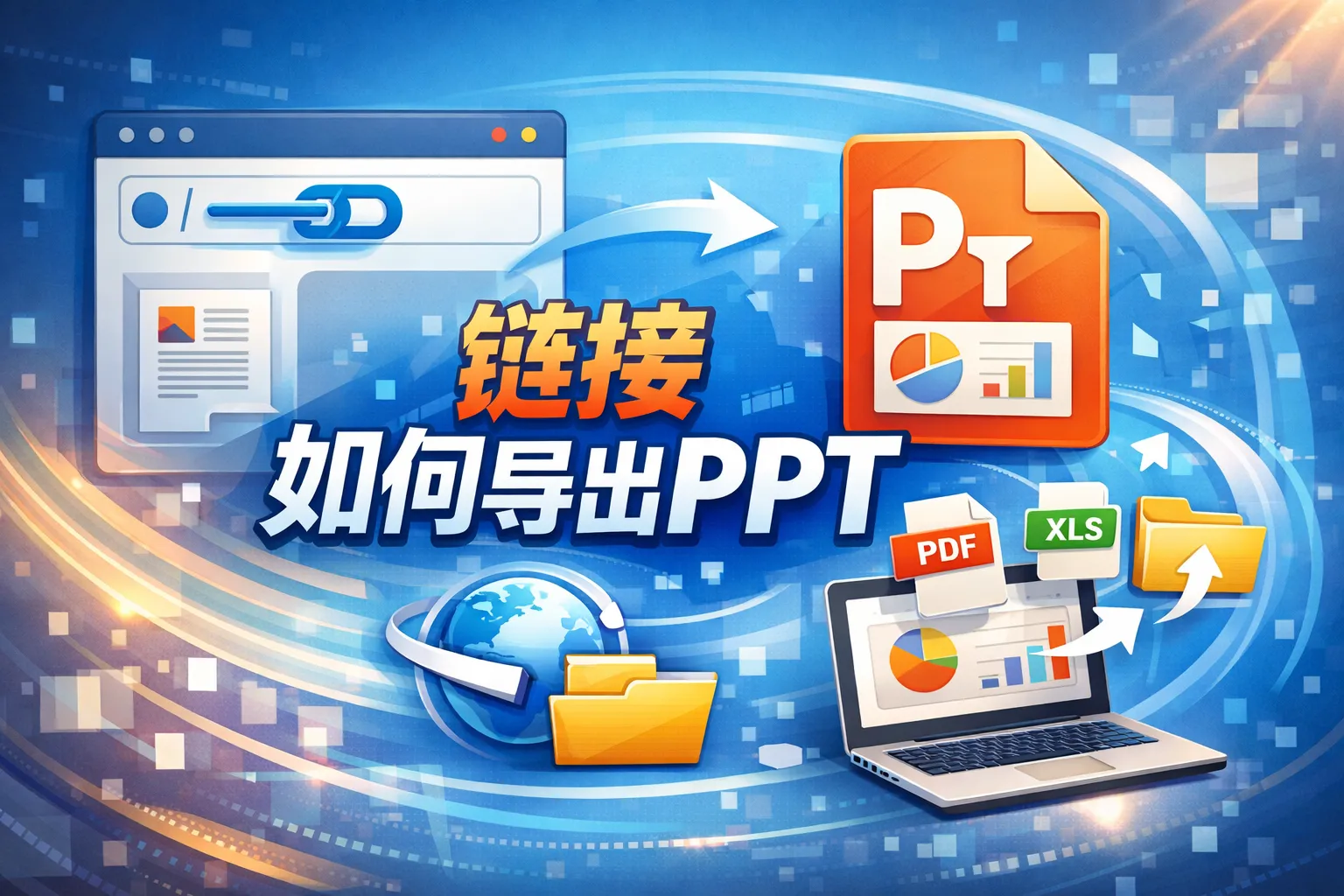 链接如何导出PPT