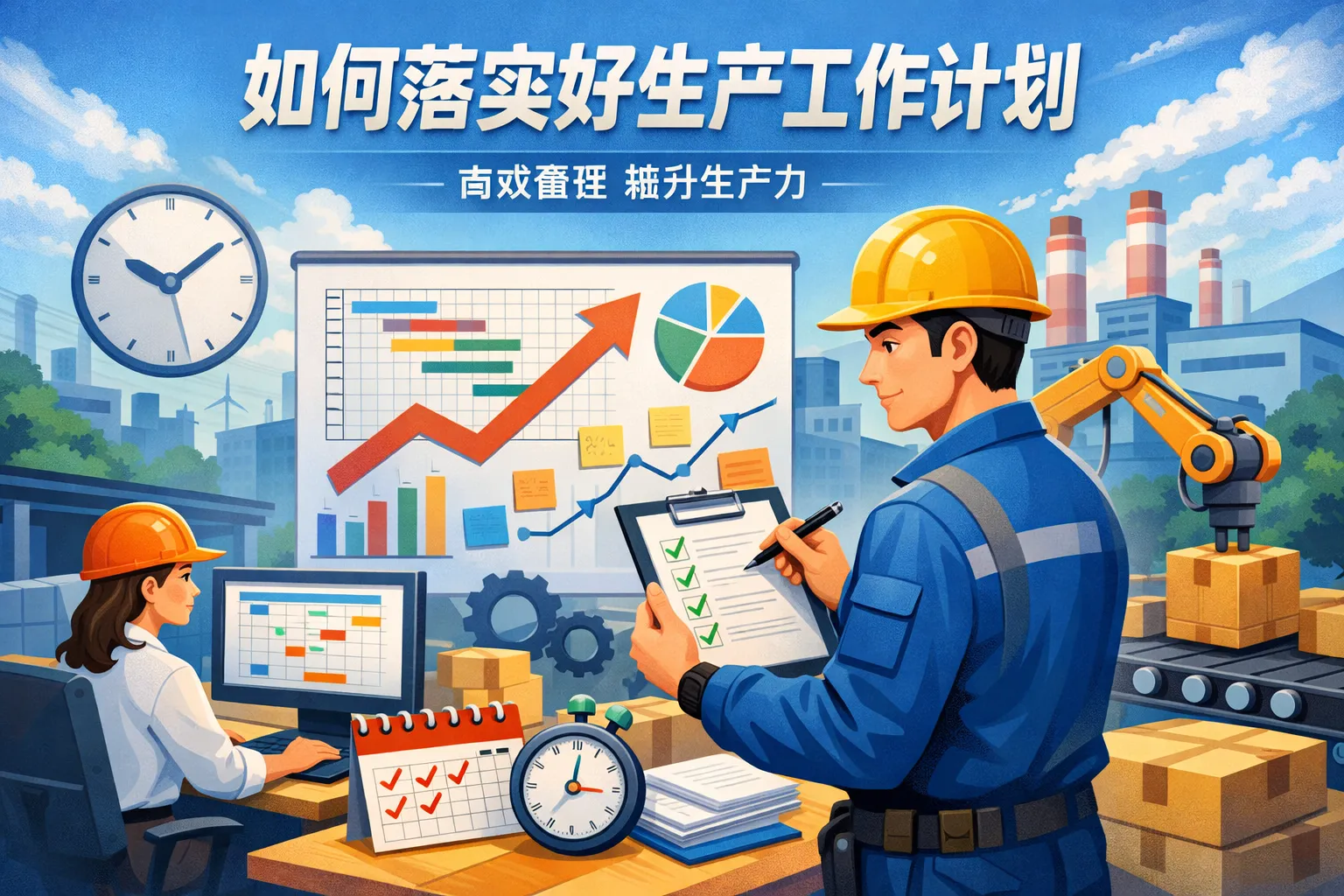 如何落实好生产工作计划