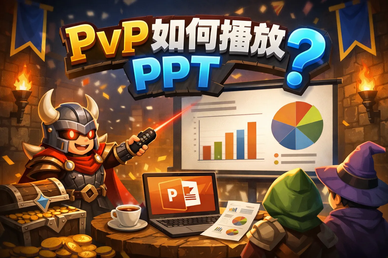 pvp如何播放ppt