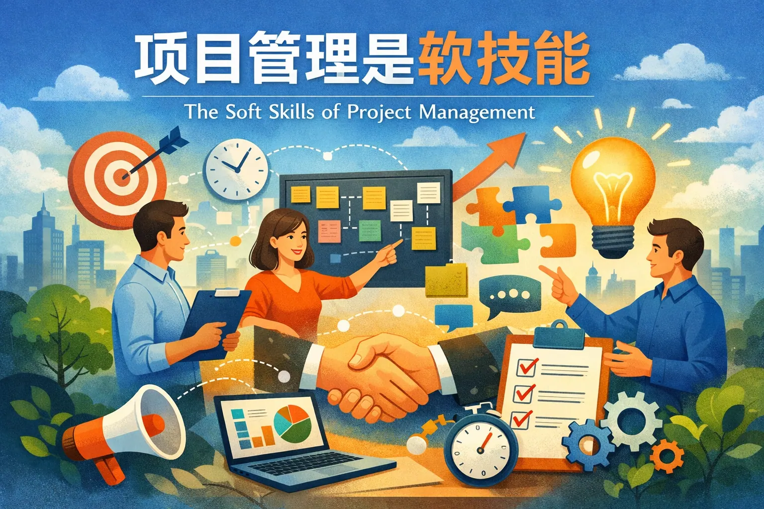 项目管理是软技能举例