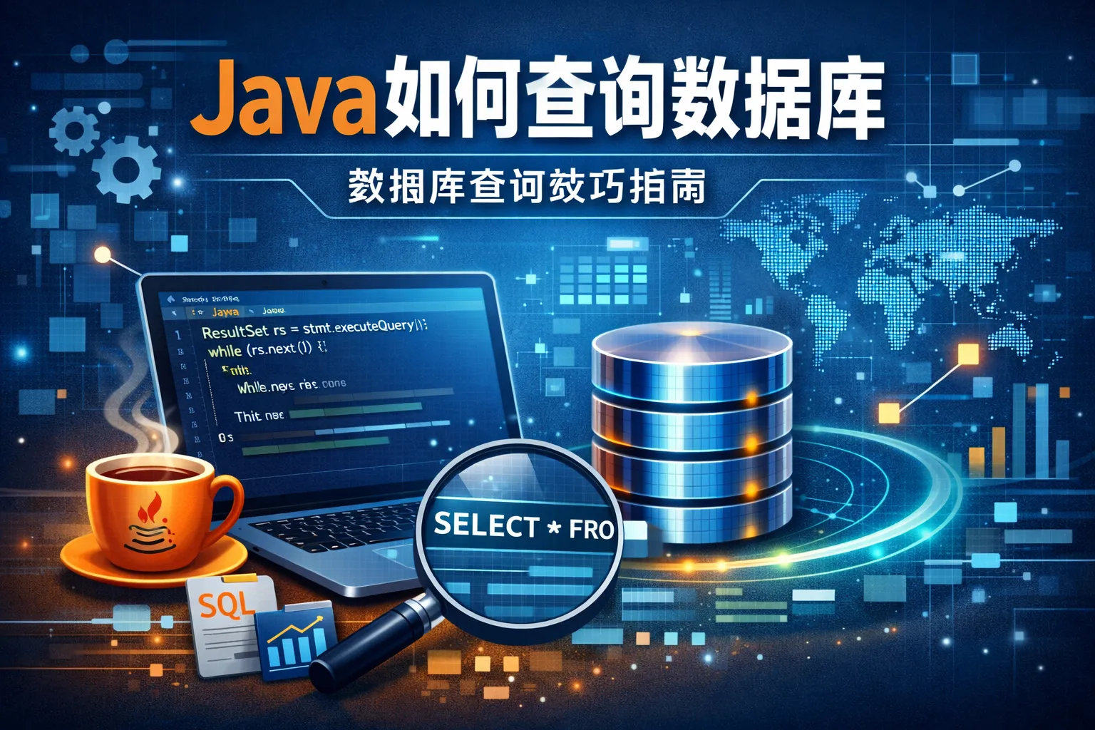 java如何查询数据库