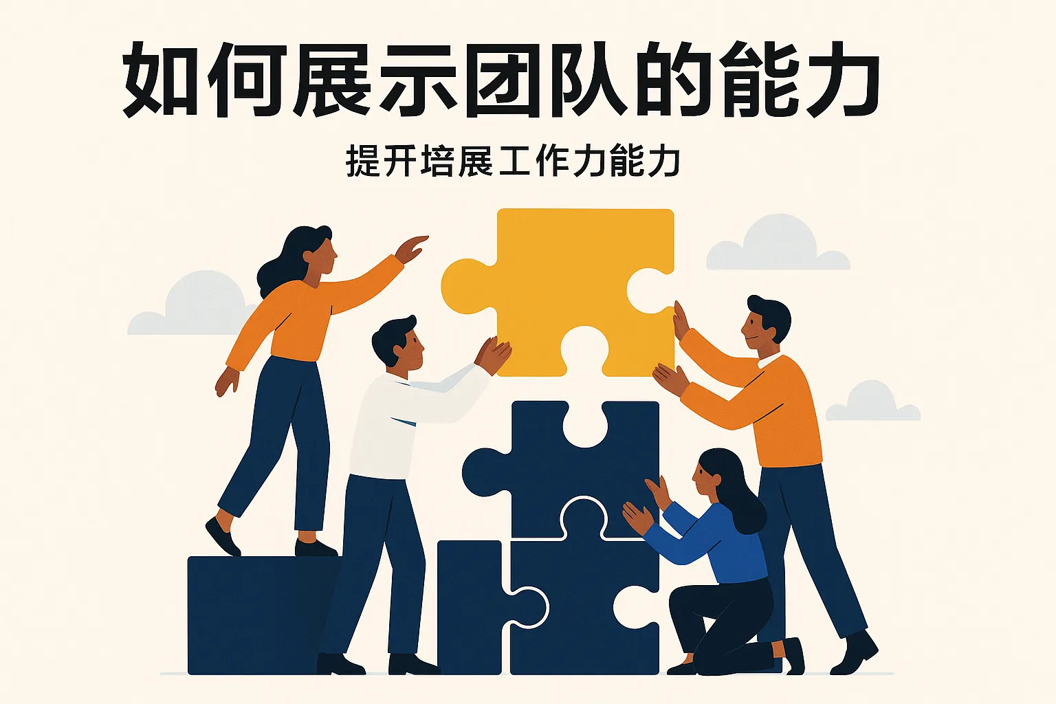 如何展示团队的能力