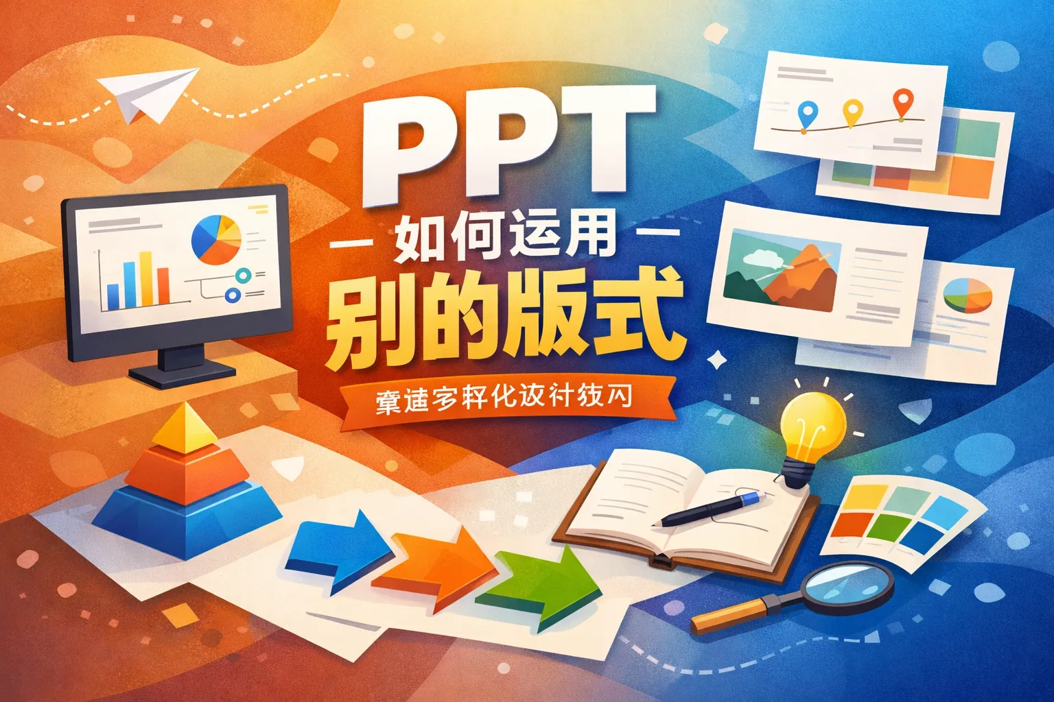 ppt如何运用别的版式