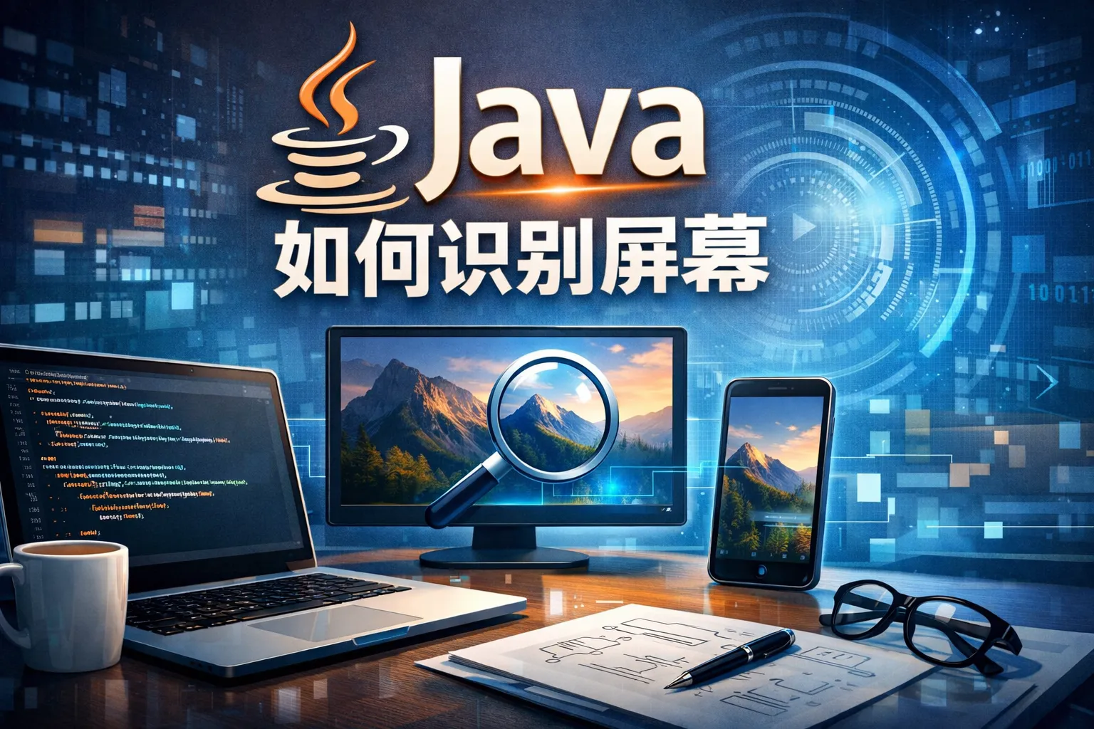java 如何识别屏幕