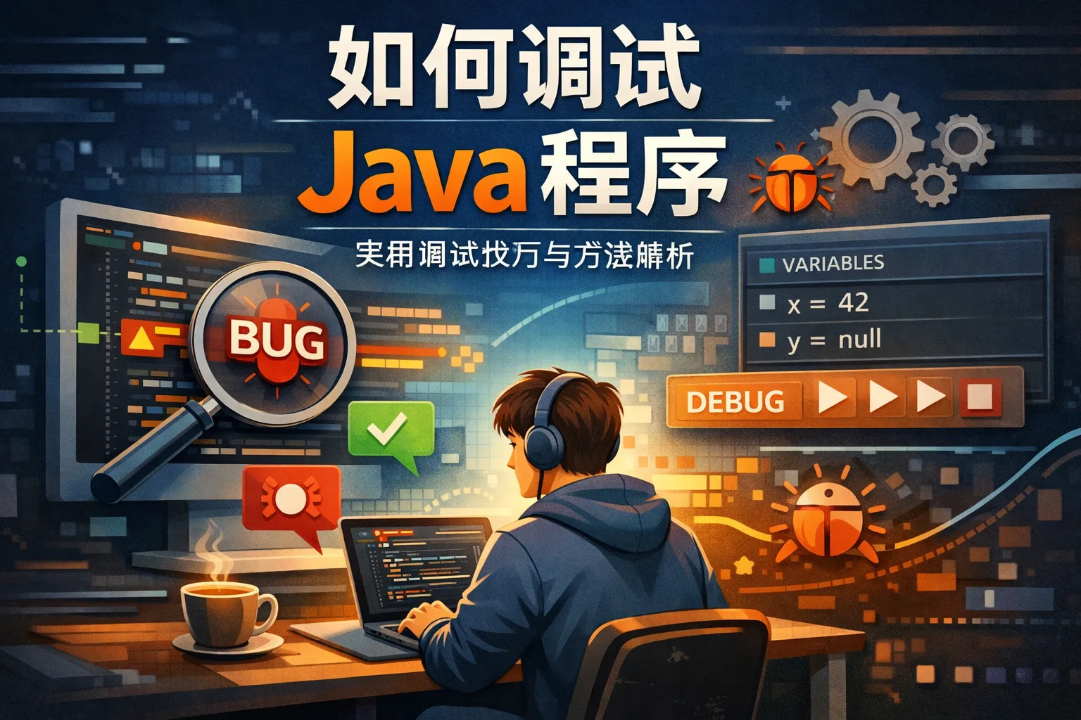 如何调试java程序