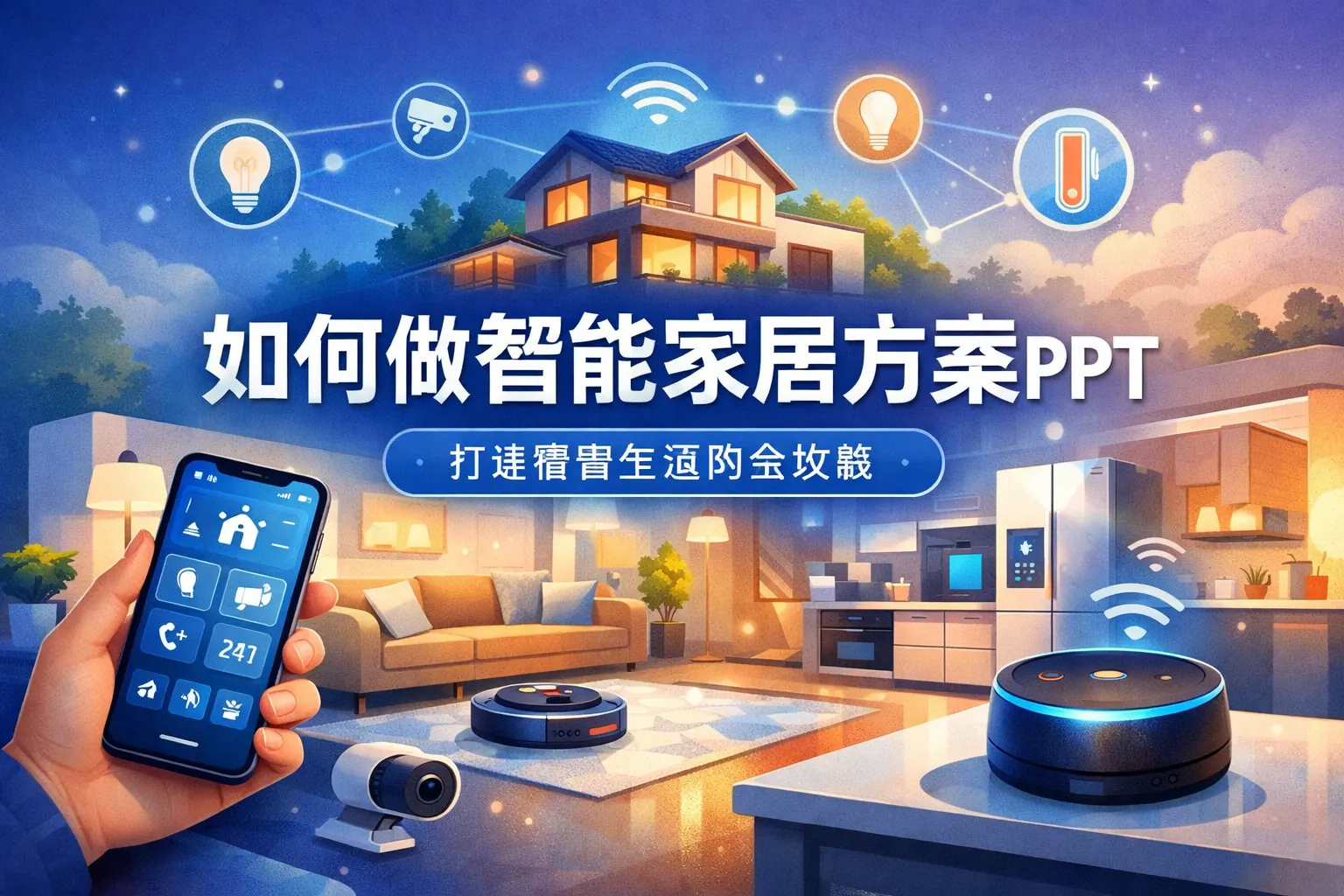 如何做智能家居方案ppt