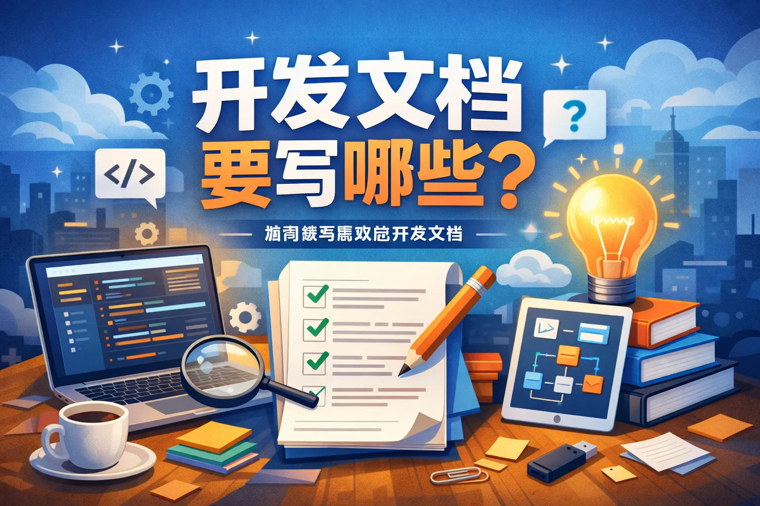 开发文档要写哪些