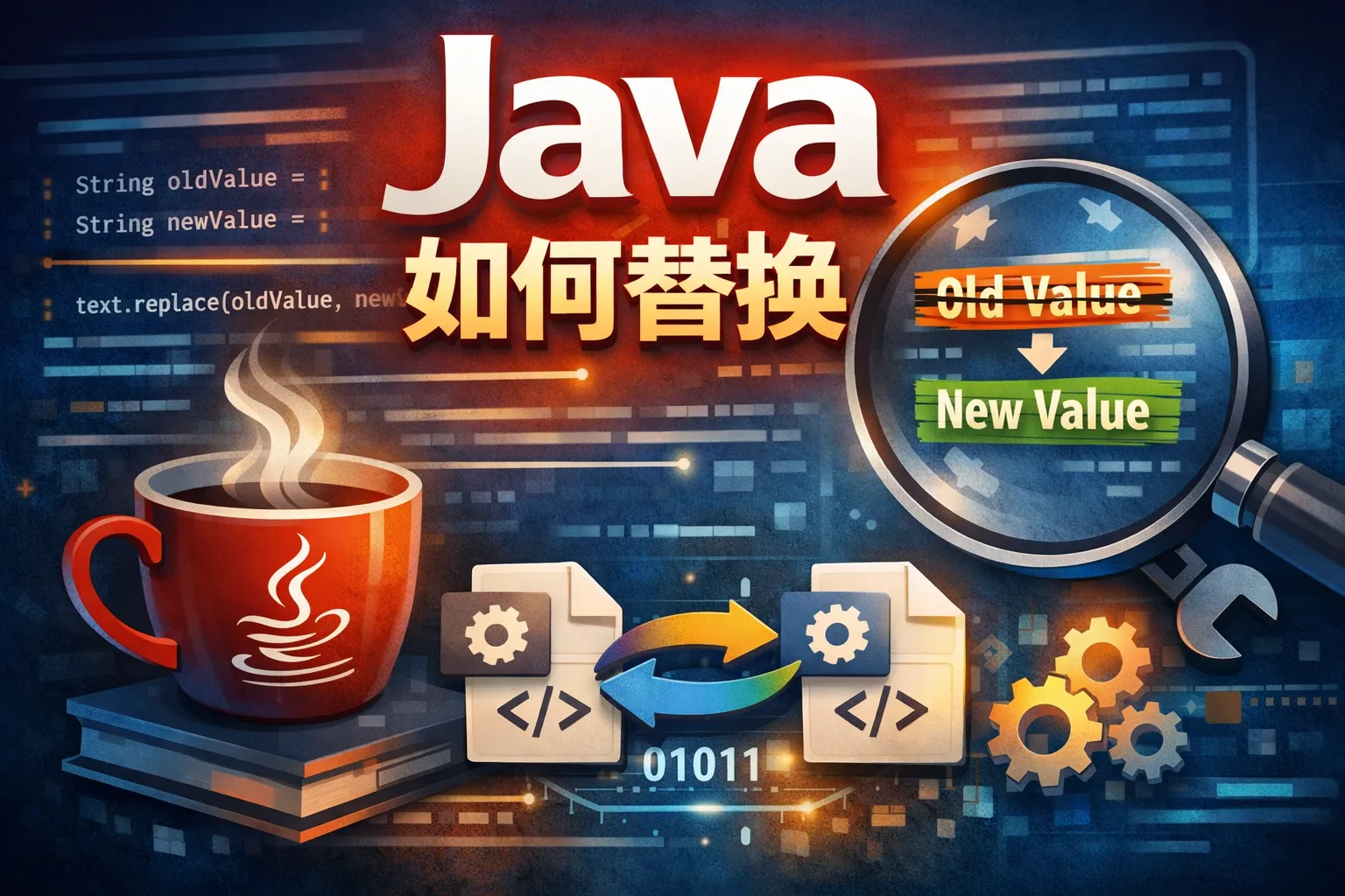 java 如何替换
