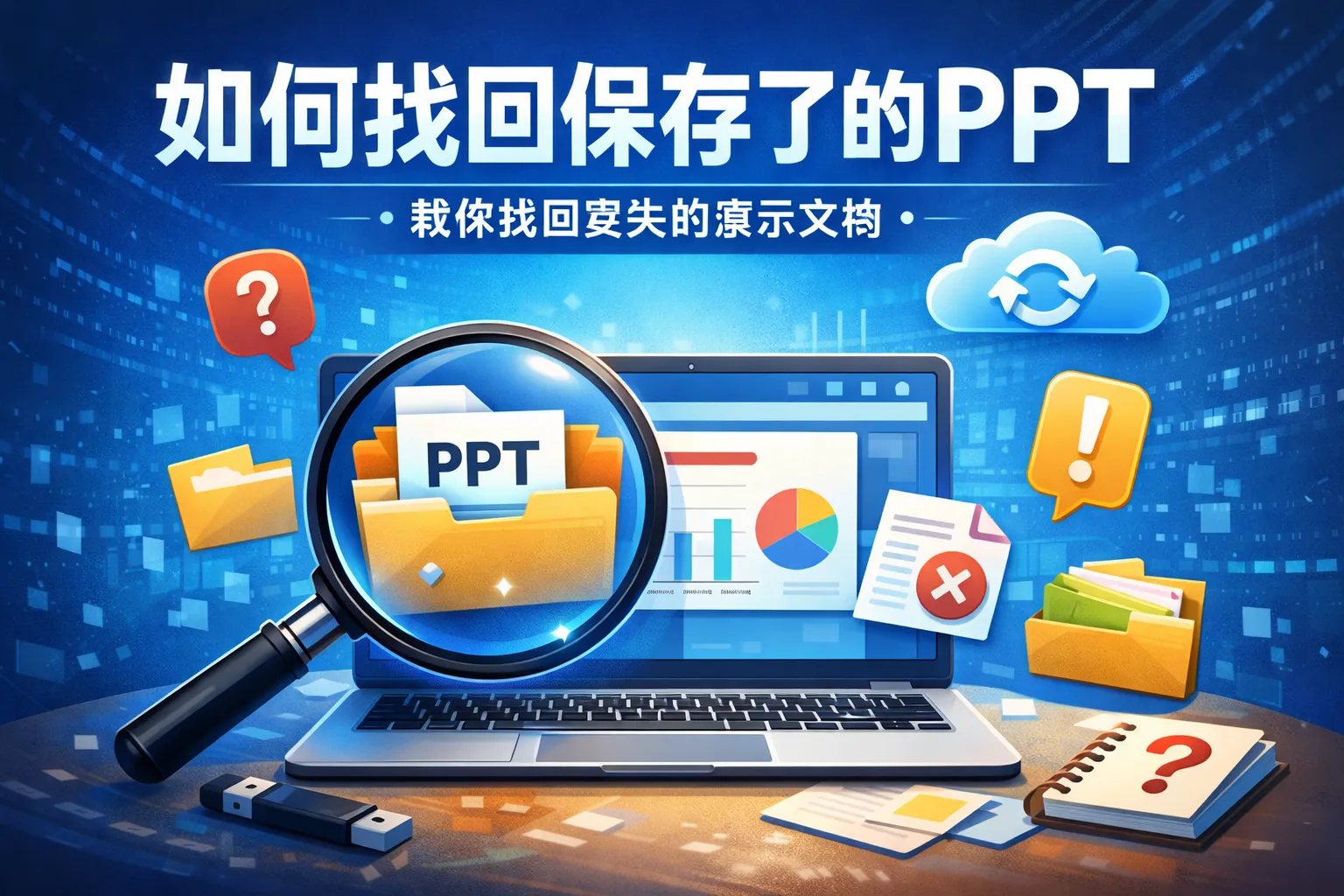 如何找回保存了的ppt