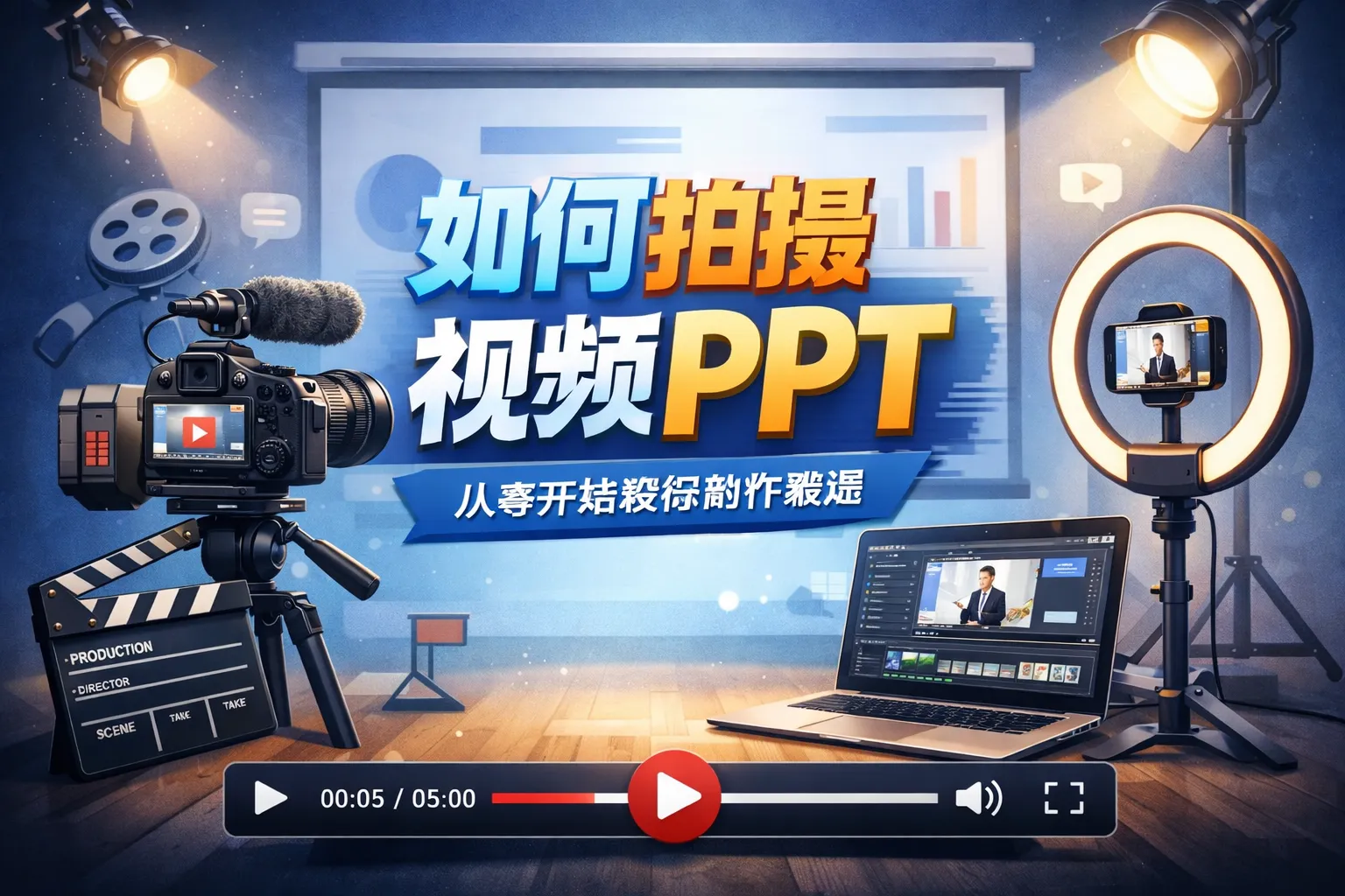 如何拍摄视频ppt