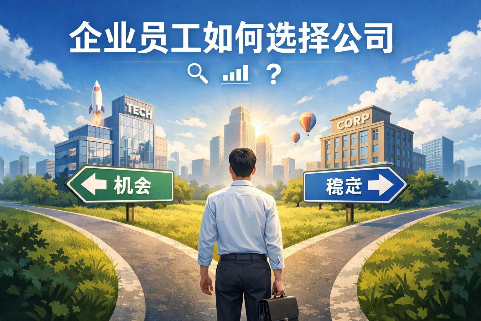 企业员工如何选择公司