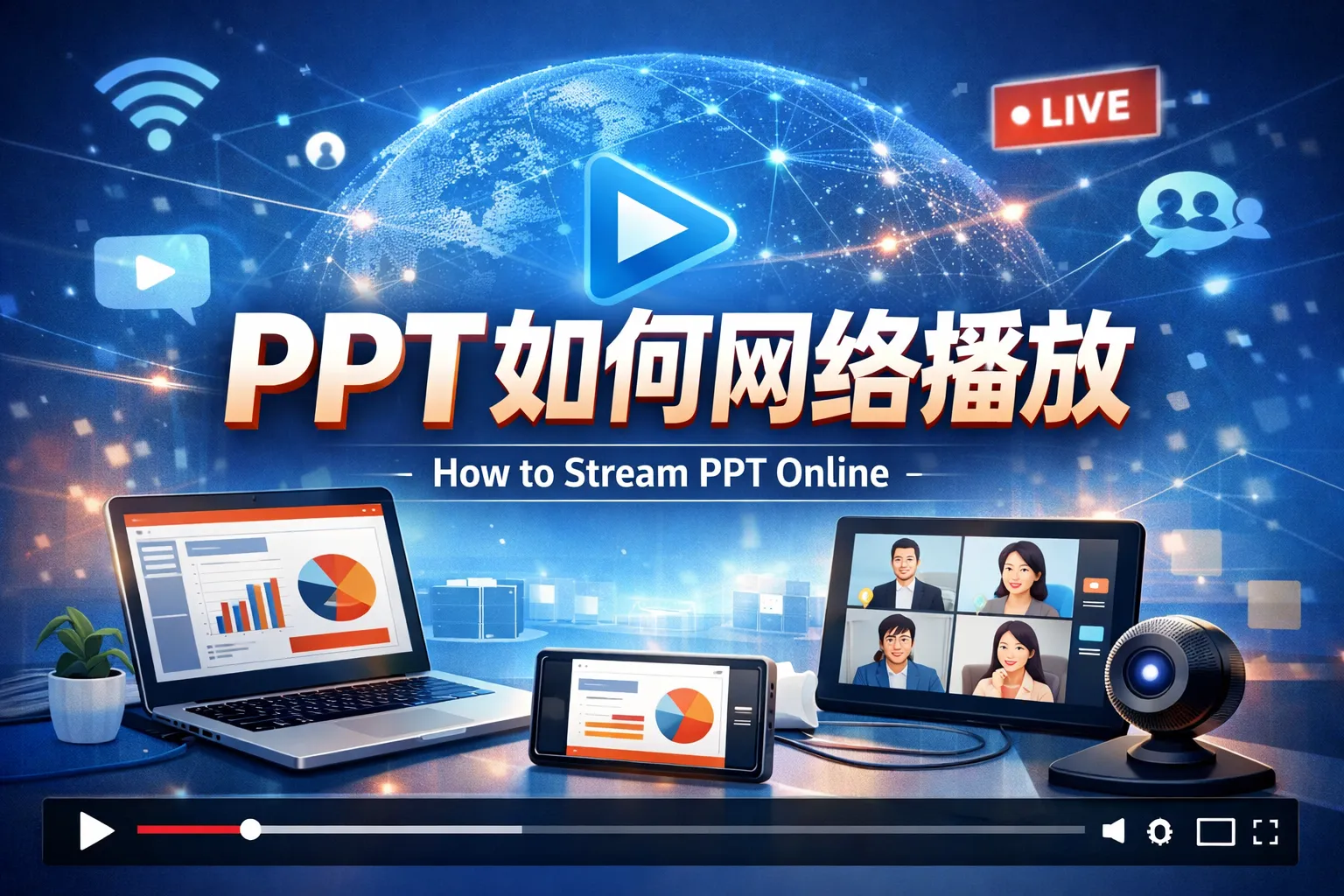 ppt如何网络播放