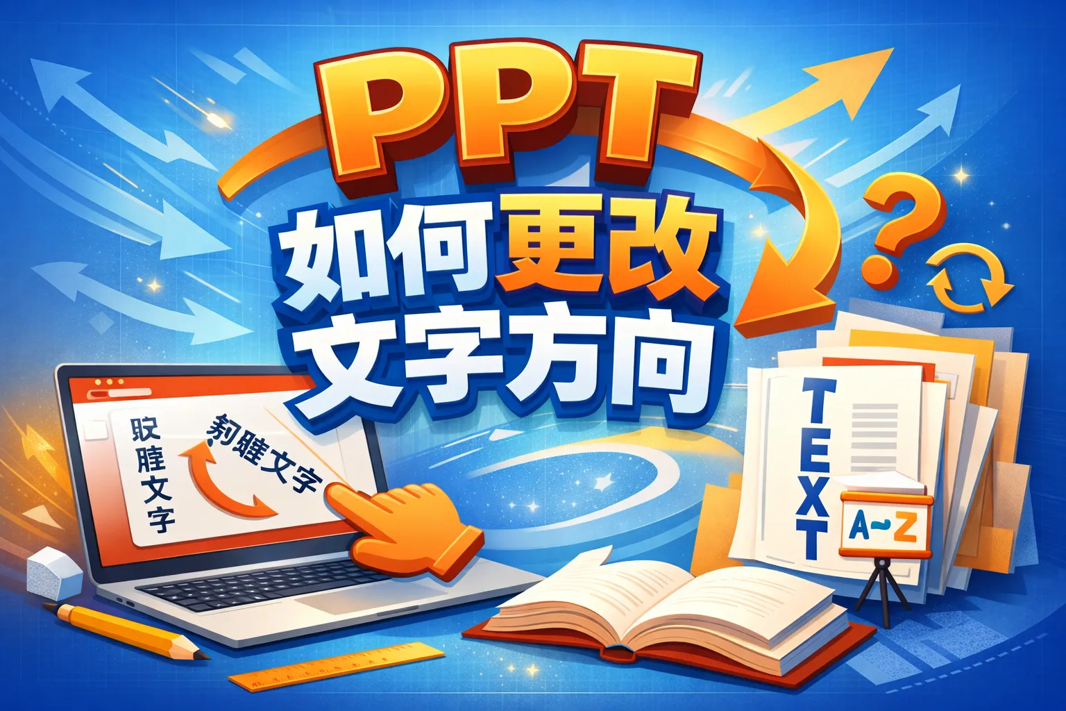 ppt如何装变文字方向