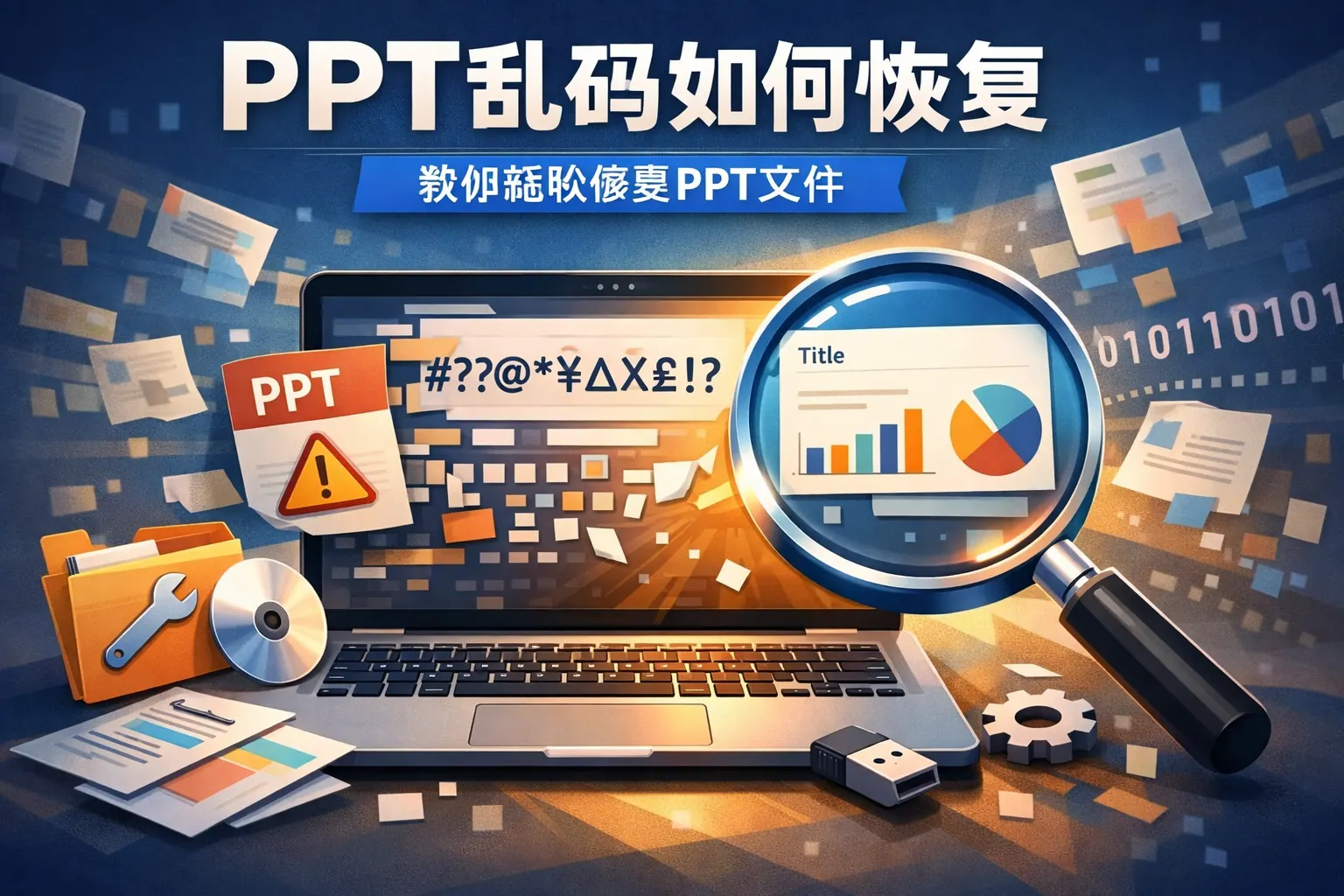 ppt乱码如何恢复