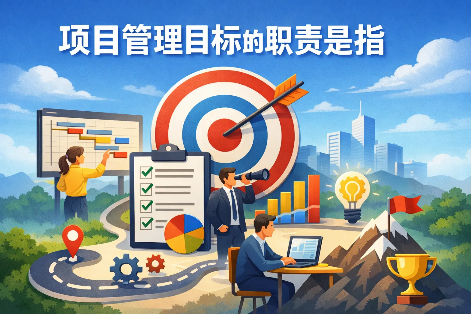 项目管理目标的职责是指