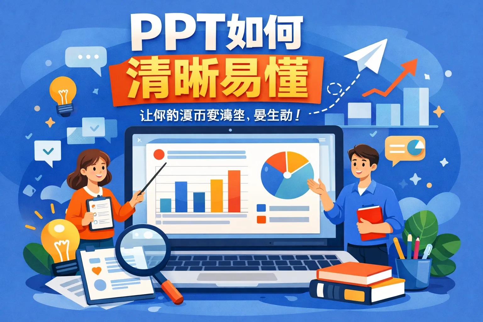 ppt如何清晰易懂