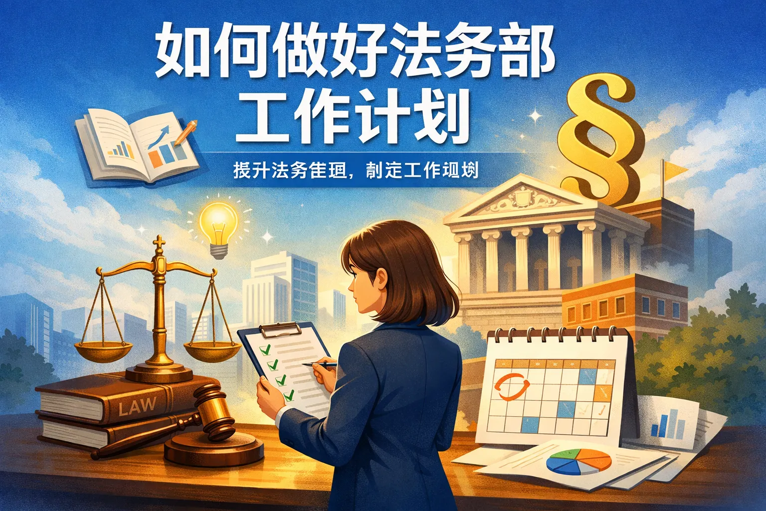 如何做好法务部工作计划