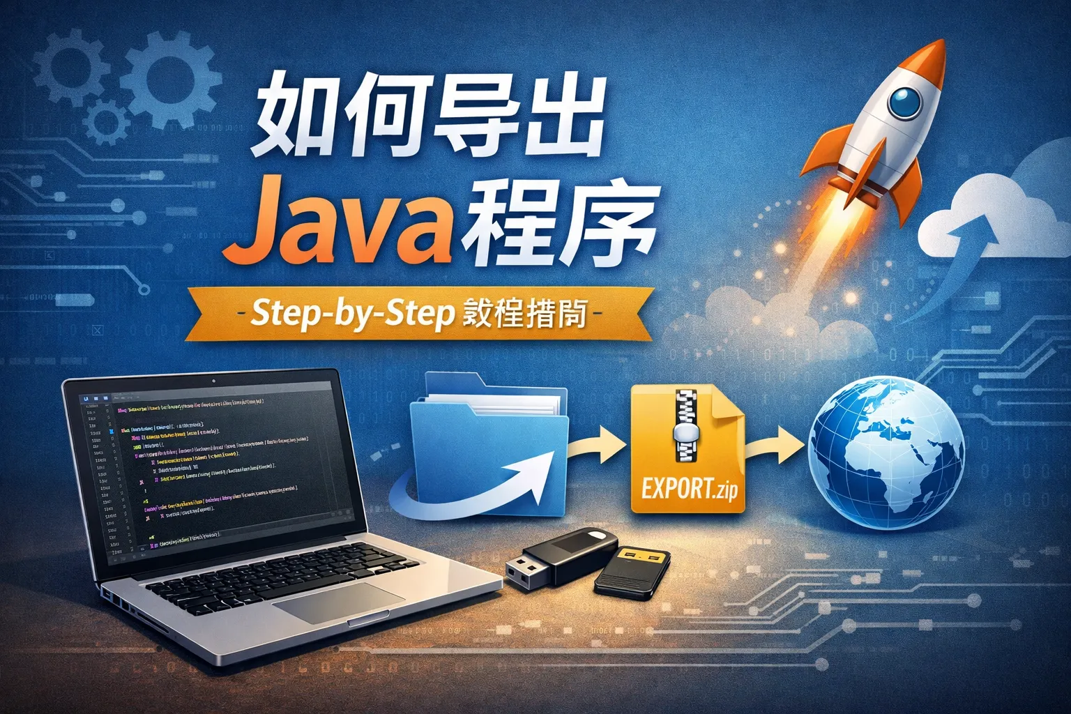 如何导出java程序