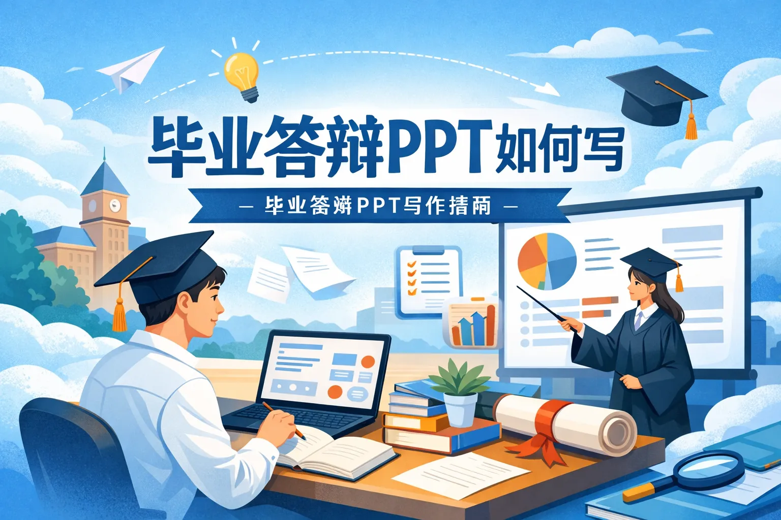 毕业答辩ppt如何写