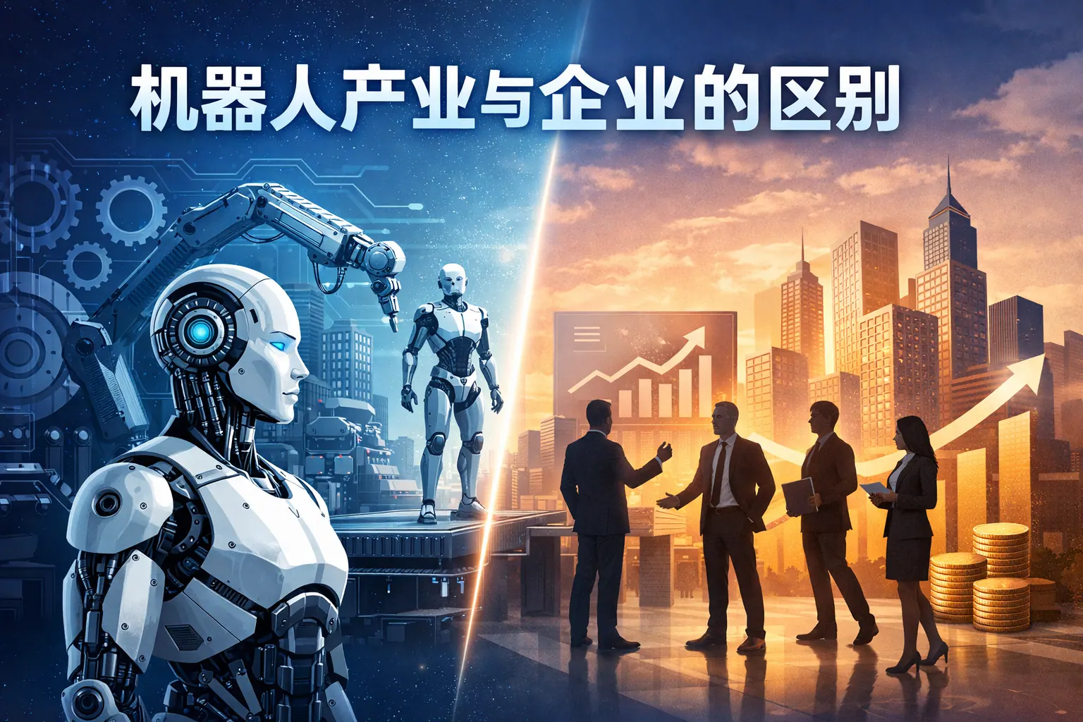 机器人产业与企业的区别