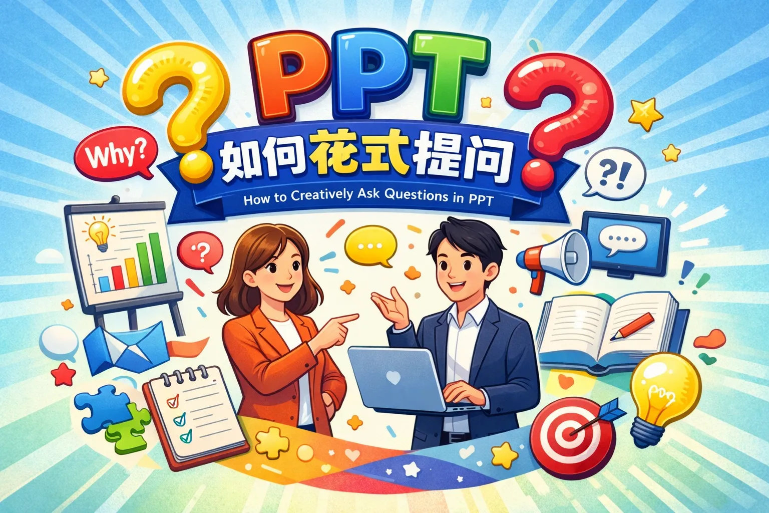 ppt如何花式提问