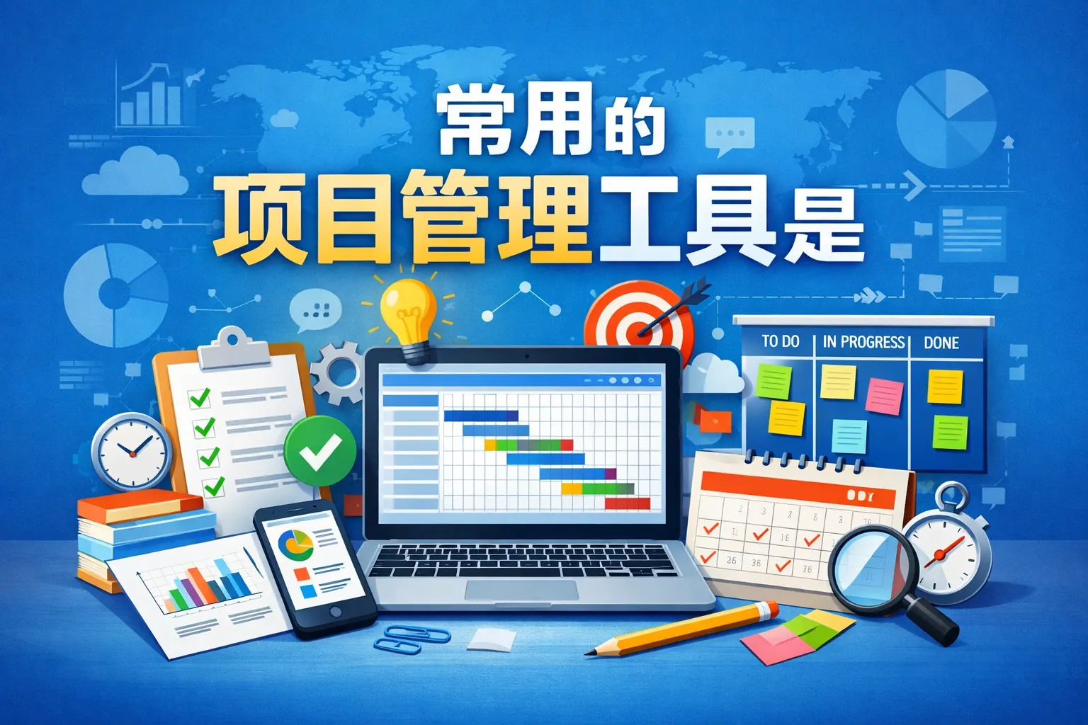 常用的项目管理工具是