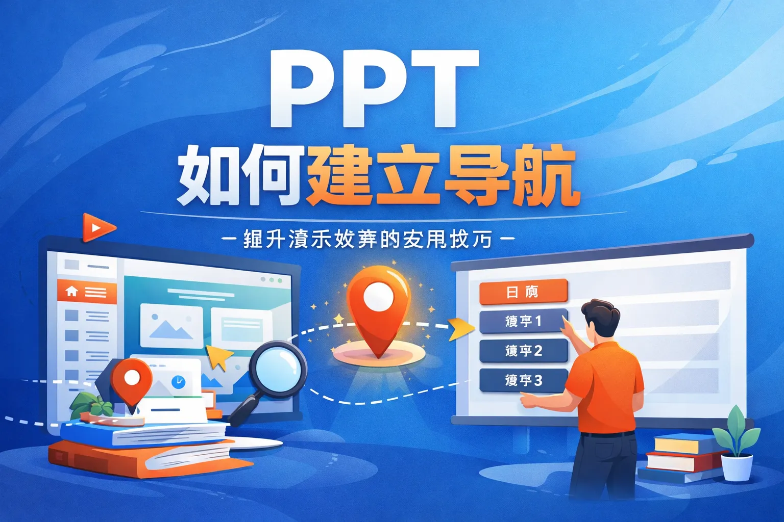 ppt如何建立导航