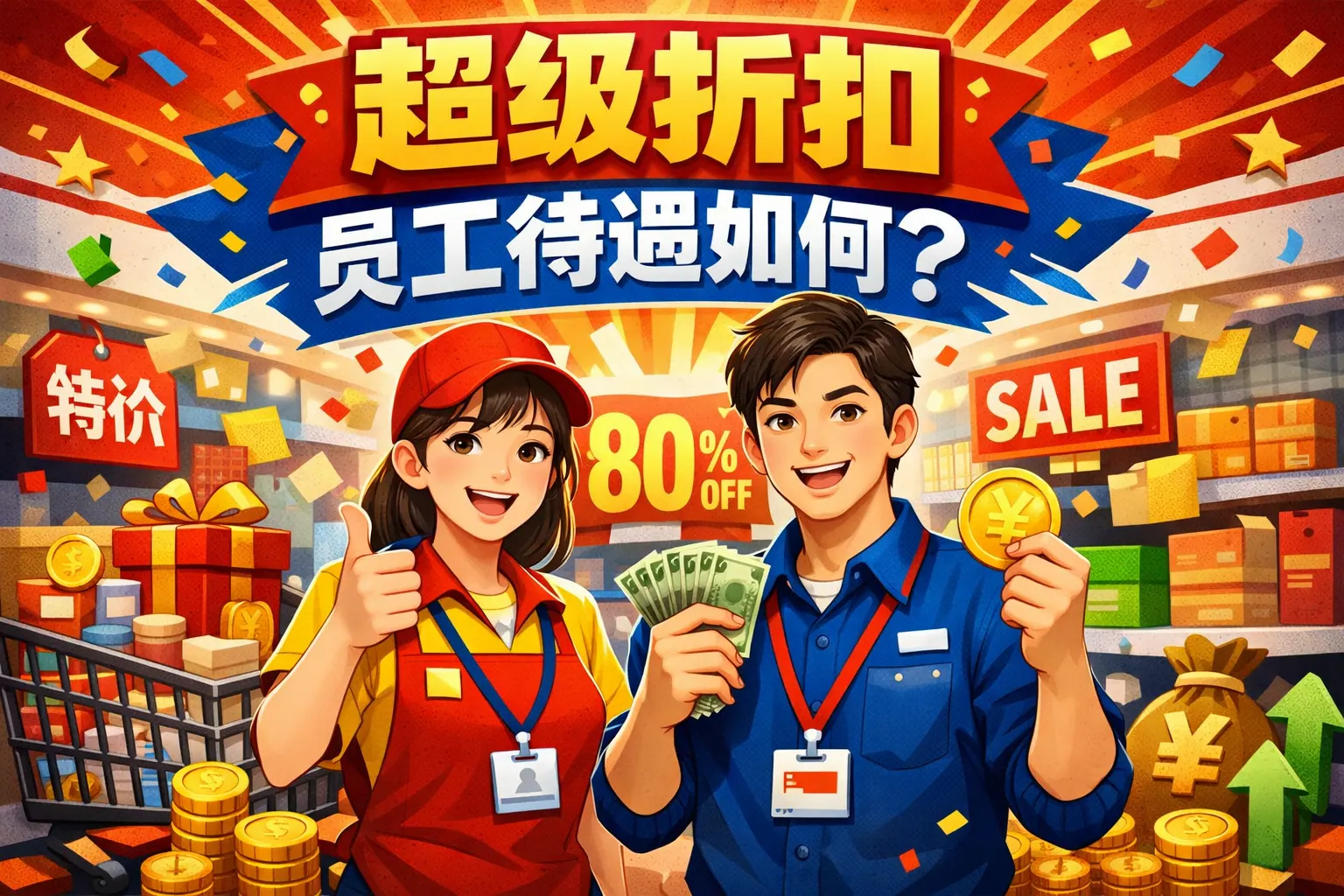 超级折扣员工待遇如何