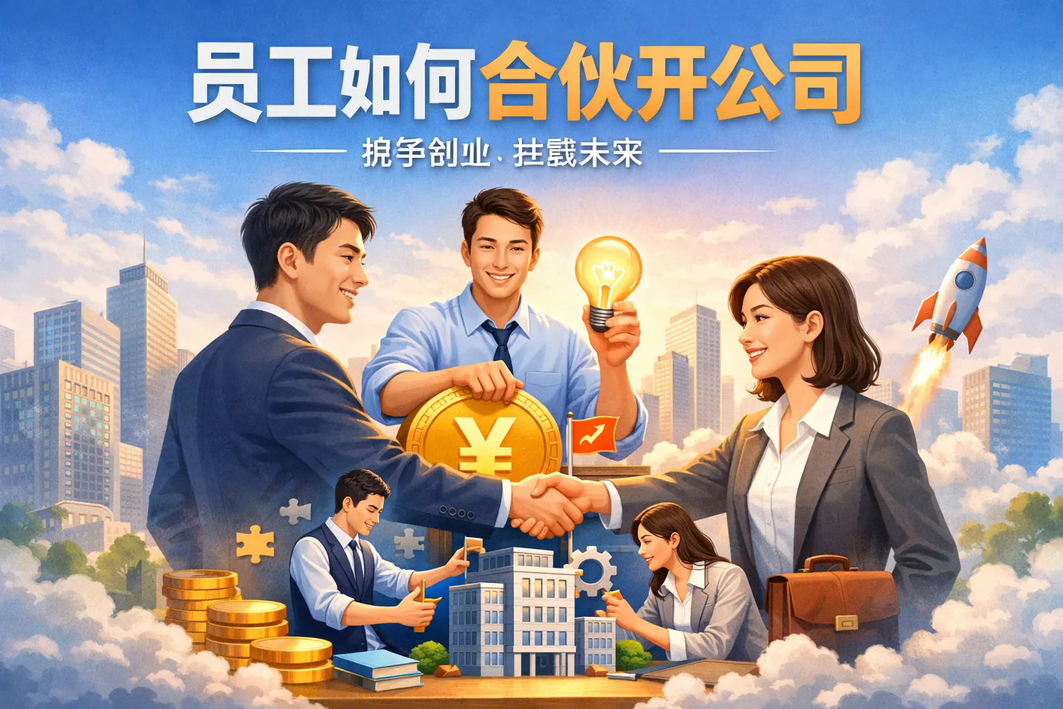员工如何合伙开公司