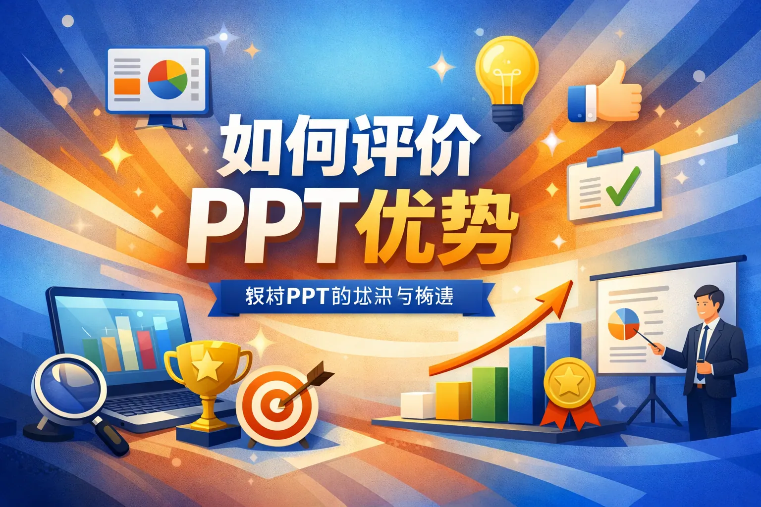 如何评价ppt优势