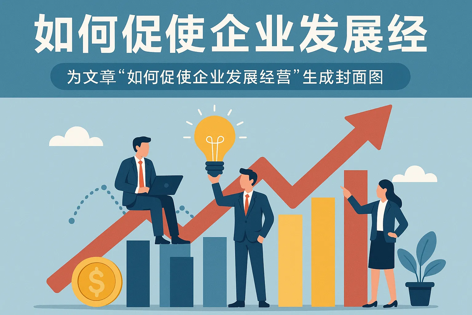 如何促使企业发展经营