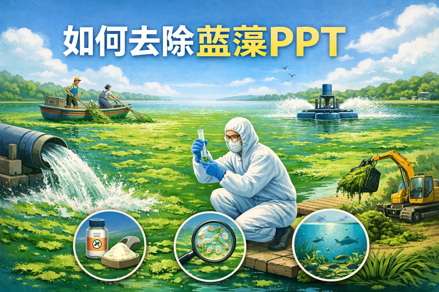 如何去除蓝藻ppt