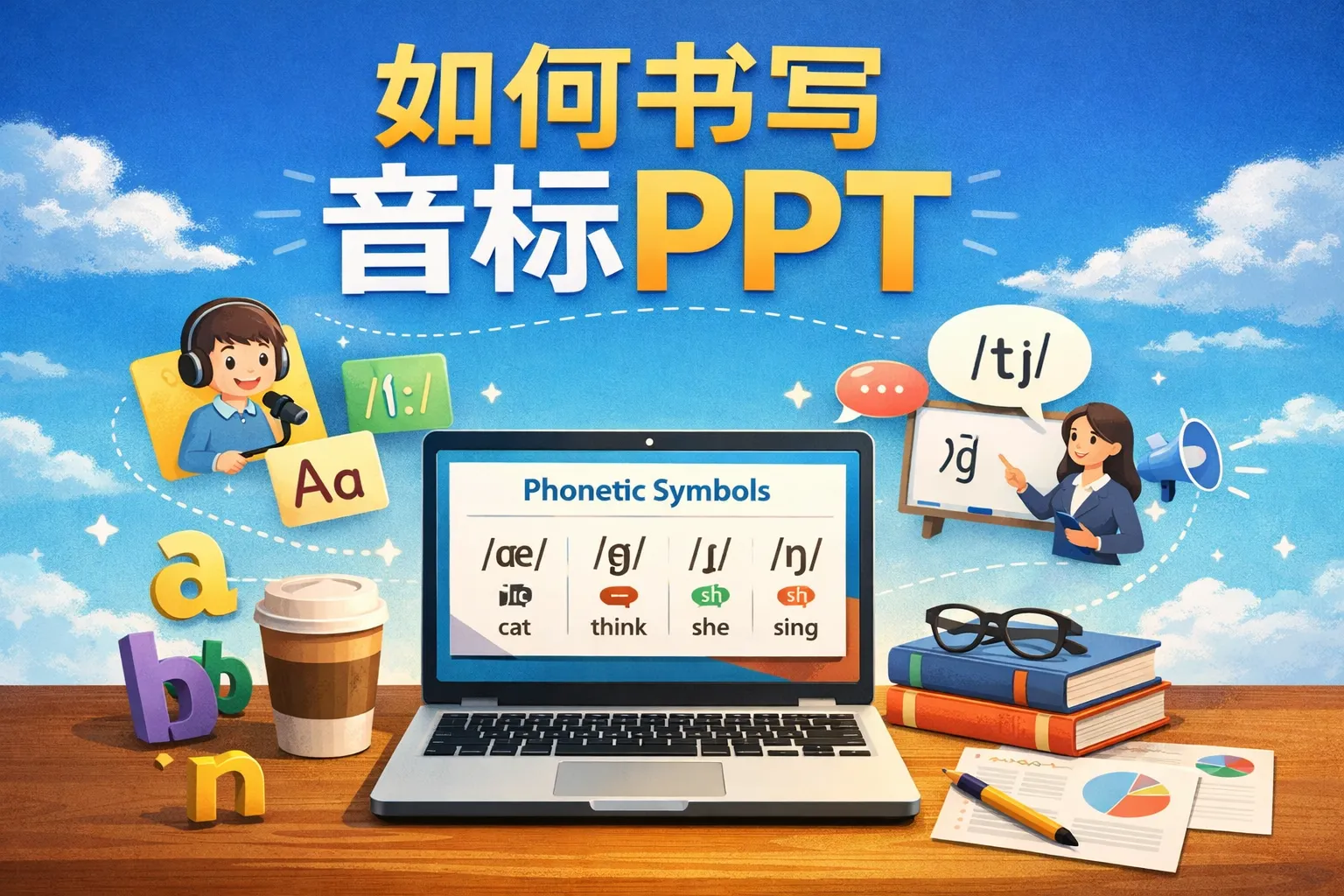 如何书写音标PPT
