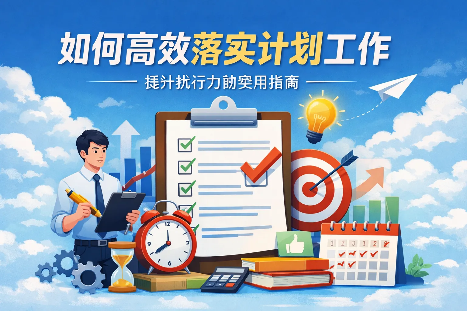 如何高效落实计划工作