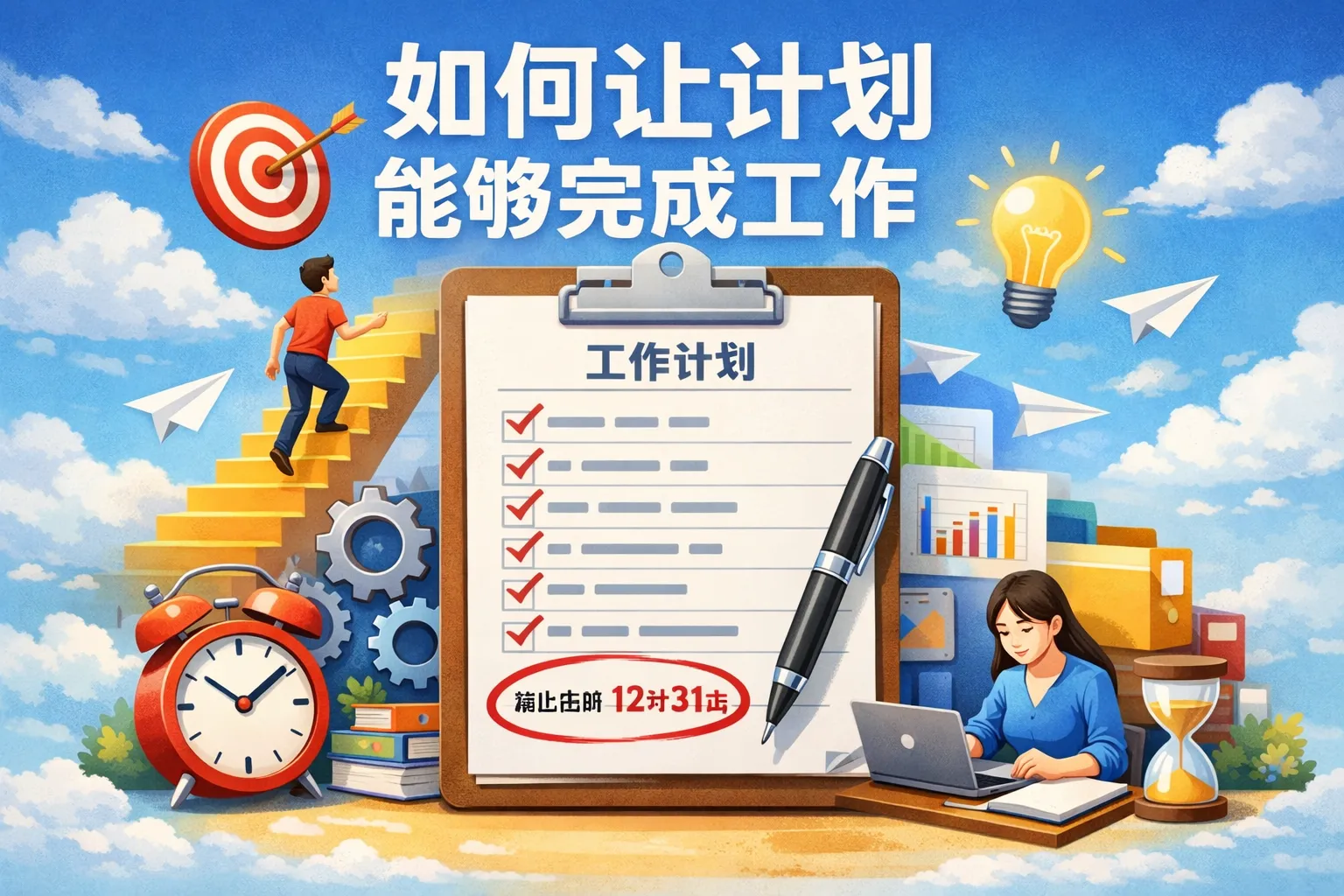 如何让计划能够完成工作