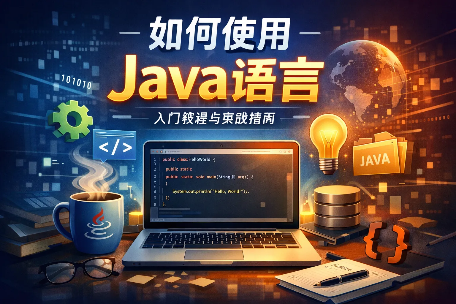 如何使用java语言
