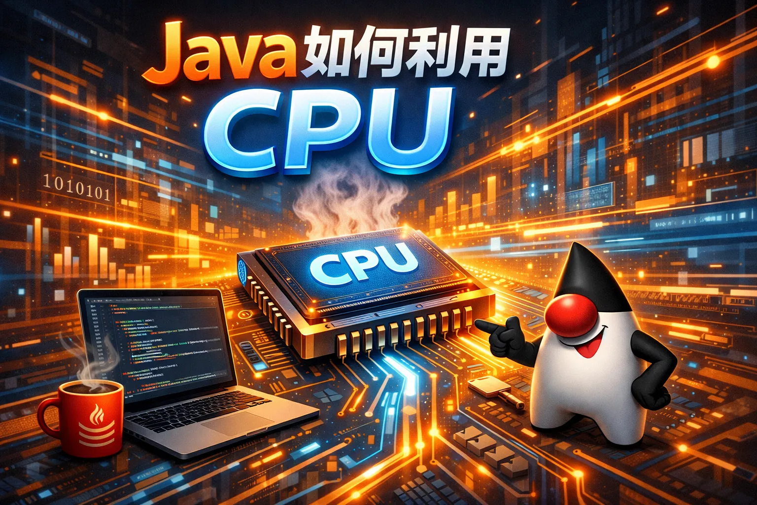 java如何利用cpu