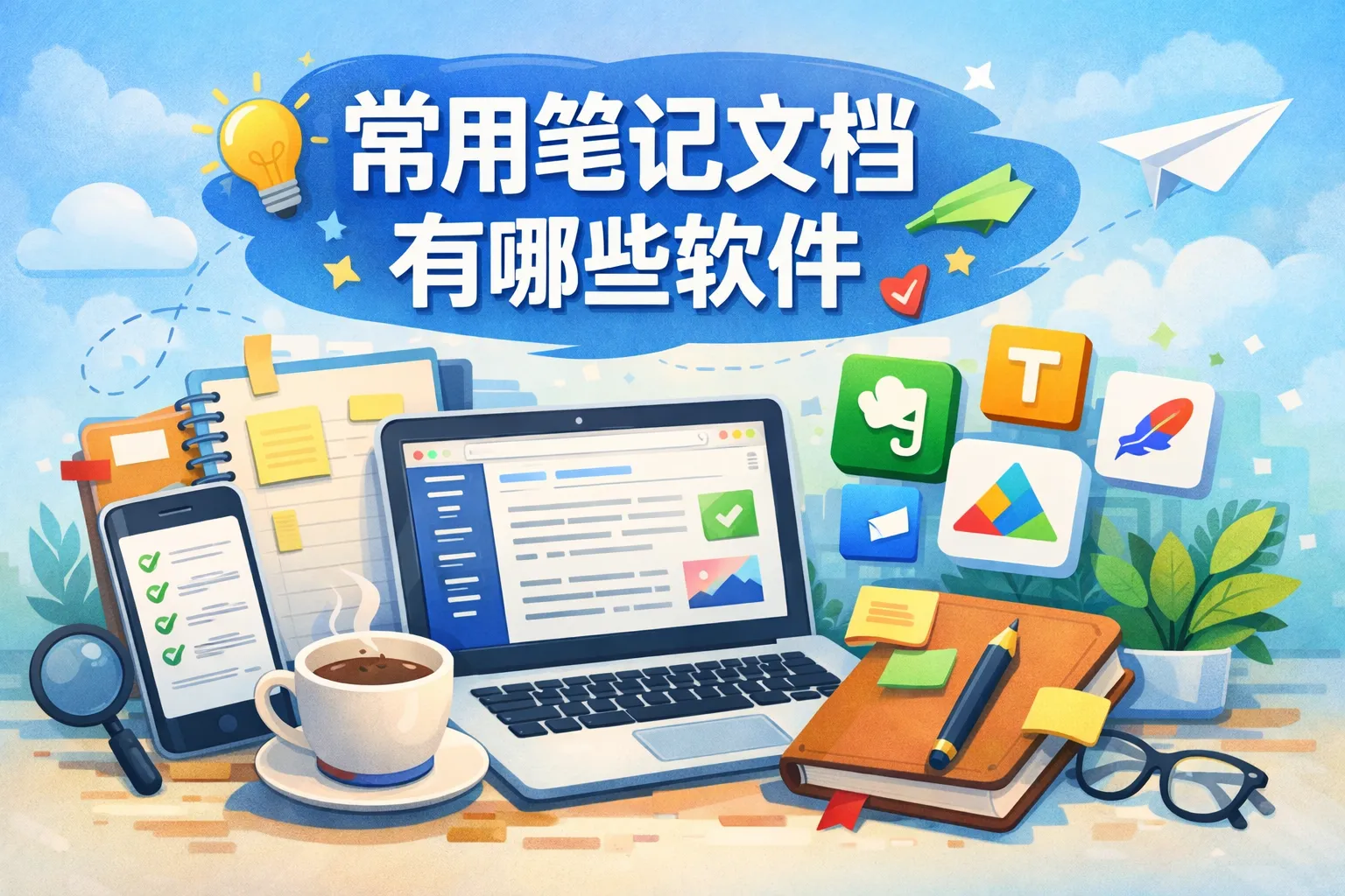 常用笔记文档有哪些软件