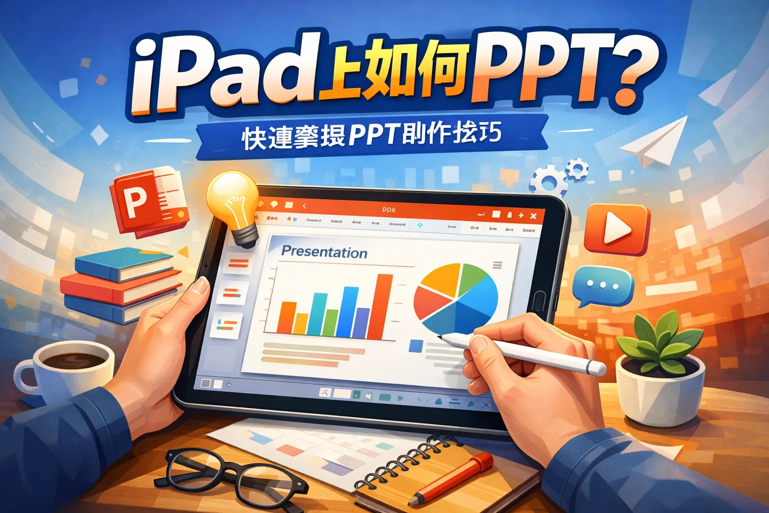 ipad上如何ppt