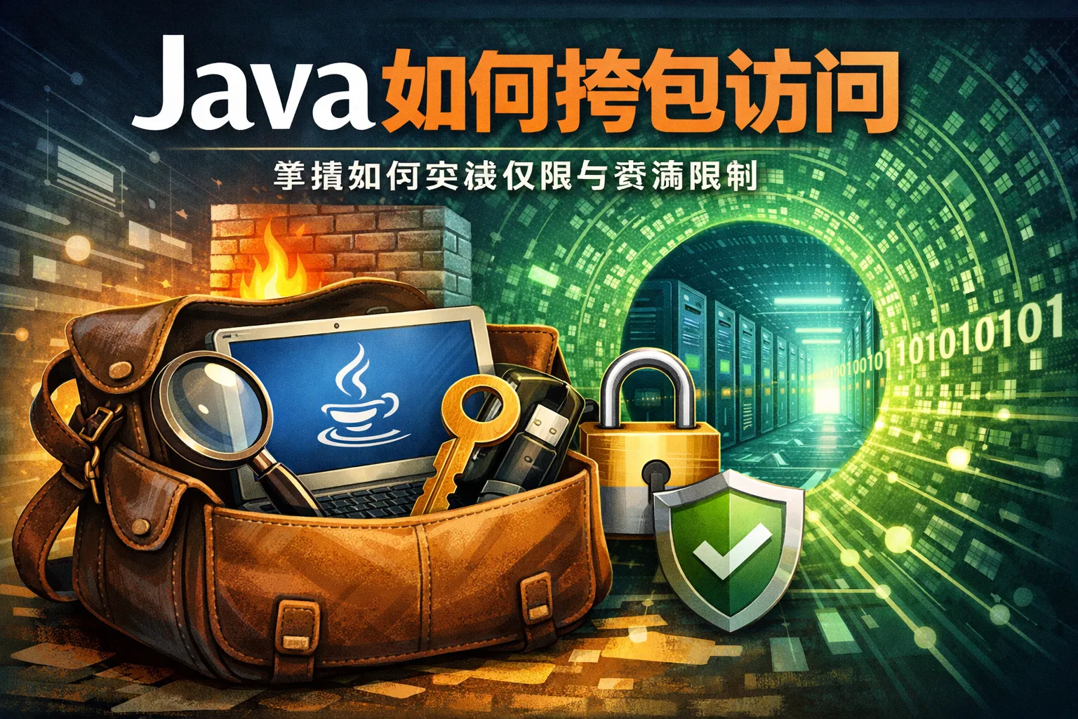 java如何挎包访问