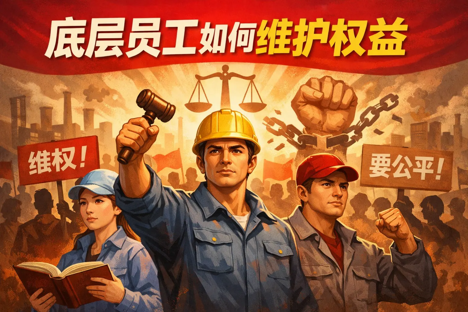 底层员工如何维护权益