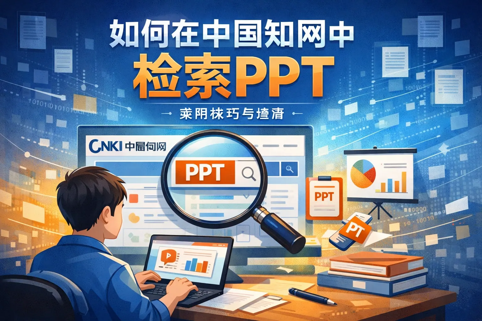 如何在中国知网中检索ppt