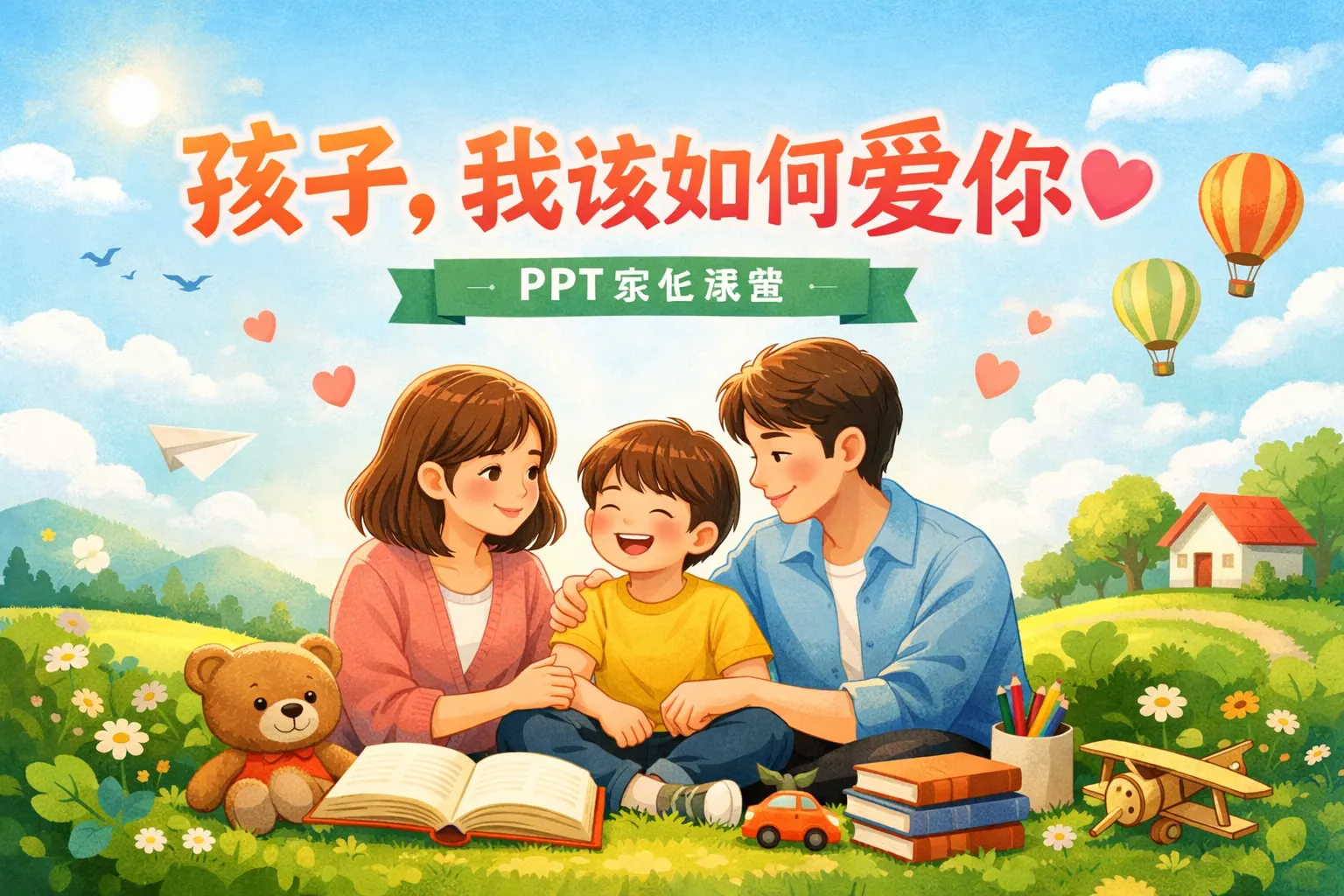 孩子我该如何爱你ppt家长课堂