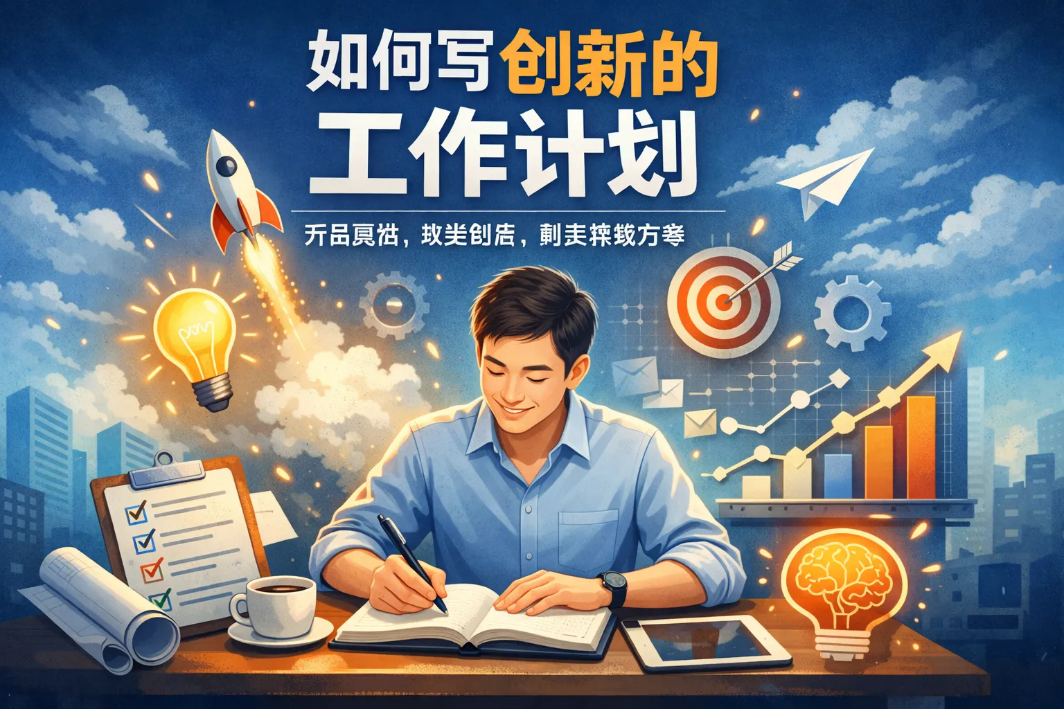 如何写创新的工作计划